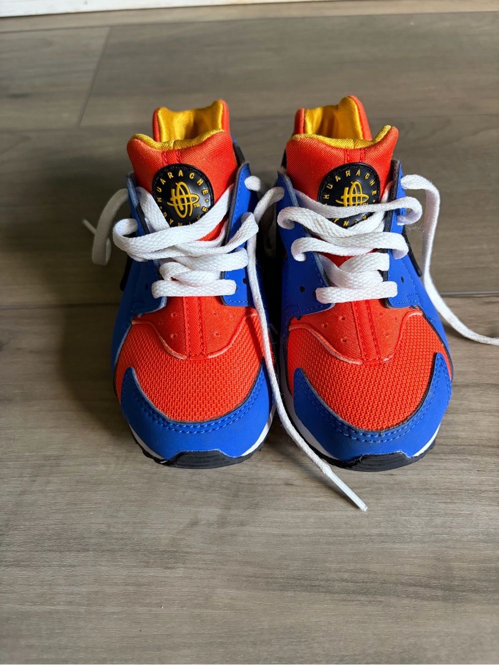 Nike Kids Sneakers in Red, Blue & Yellow